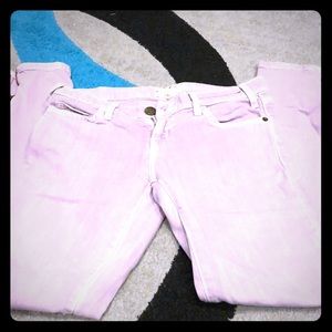 Women’s Lavender Jeans.  Size 26.